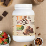 PROTEINA TRUE VEGAN CHOCOLATE COM AVELA 837G - TRUE SOURCE - Imagem 4