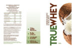 PROTEINA TRUE VEGAN CHOCOLATE BRANCO COM COCO 1810G - TRUE SOURCE - Imagem 2