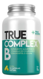 VITAMINAS E MINERAIS  TRUE COMPLEX B 90 CAPSULAS - TRUE SOURCE
