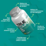 VITAMINAS E MINERAIS  TRUE COMPLEX B 90 CAPSULAS - TRUE SOURCE - Imagem 4