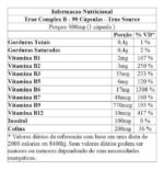 VITAMINAS E MINERAIS  TRUE COMPLEX B 90 CAPSULAS - TRUE SOURCE - Imagem 6