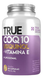 LONGEVIDADE E PREVENÇÃO TRUE COQ10 UBIQUINOL LIPOSSOMAL C/ 60 CAPS - TRUE SOURCE