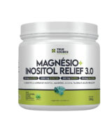 VITAMINAS E MINERAIS MAGNÉSIO + INOSITOL RELIEF 3.0 CAPIM LIMÃO, HORTELÃ E ERVA DOCE 350G