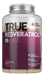 LONGEVIDADE E PREVENÇÃO TRUE RESVERATROL 450MG C/ 30 CAPS - TRUE SOURCE