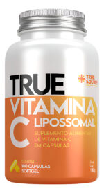 VITAMINAS E MINERAIS  TRUE VITAMINA C LIPOSSOMAL 180 CAPSULAS - TRUE SOURCE