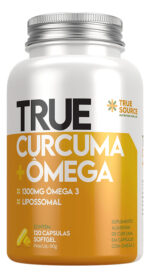 LONGEVIDADE E PREVENÇÃO TRUE CURCUMA + OMEGA LIPOSSOMAL C/ 120 CAPS - TRUESOURCE