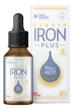 FAMILY CARE LIQUID IRON PLUS FOR BABY & KIDS 30ML SABOR MORANGO - TRUE SOURCE