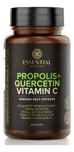 Propolis + Quercetin + Vitamin C Pote 90 Caps Essential