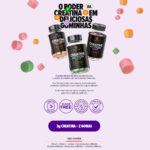 Creatine Action Gummy Jabuticaba 240g/60un Essential - Imagem 3