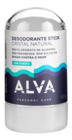 DESODORANTE CRISTAL STICK VEGANO ALVA 60g