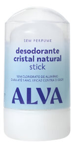 DESODORANTE CRISTAL STICK VEGANO ALVA 60g - Imagem 4