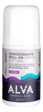DESODORANTE ROLL ON CRISTAL NATURAL LAVANDA VEGANO 50ml ALVA