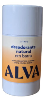 DESODORANTE EM BARRA CITRUS VEGANO 55g ALVA - Imagem 2