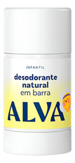 DESODORANTE EM BARRA INFANTIL CAMOMILA VEGANO 33g ALVA
