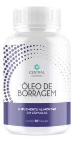 ÓLEO DE BORRAGEM - 60 CáPSULAS DE 500 MG
